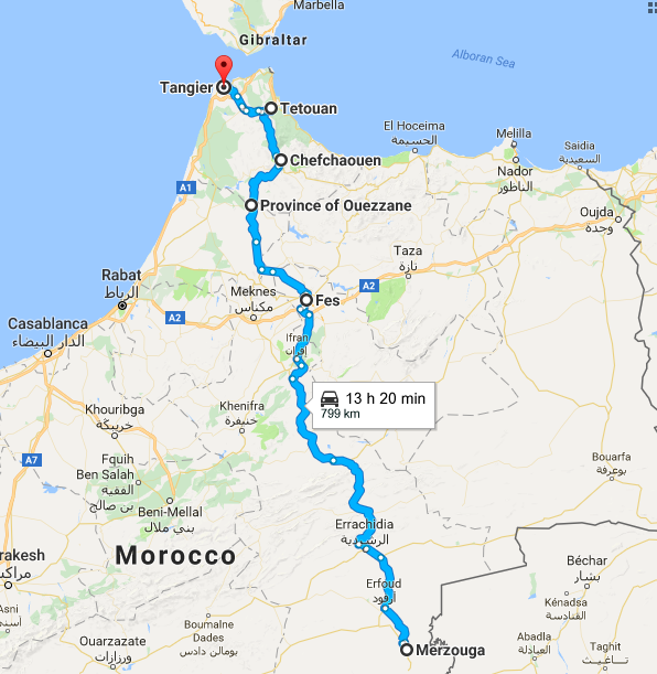 Merzouga-to-tangier