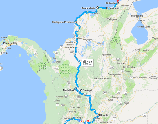 Colombia Three-Week Itinerary